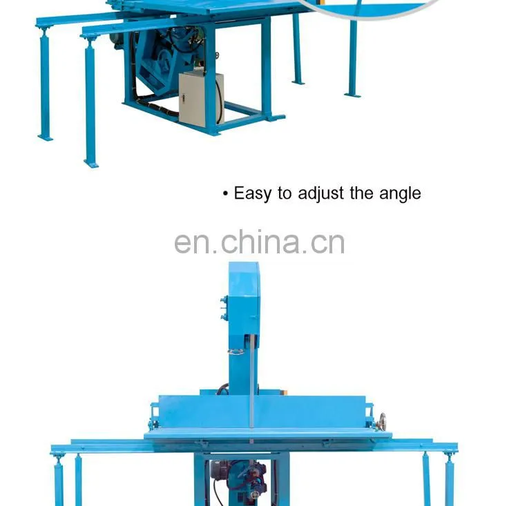 China supplier eva foam Automatic angle foam cutting machine
