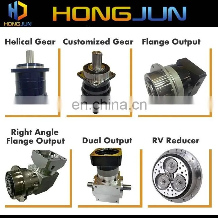 Helical Hollow Shaft PLH 90 Planetary Gear Box CNC Machine Stepper Motor Speed Reduction