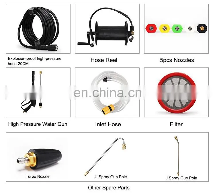 1/4 Inch 50 FT Pressure Washer Extension Hose with Hose Coupler
