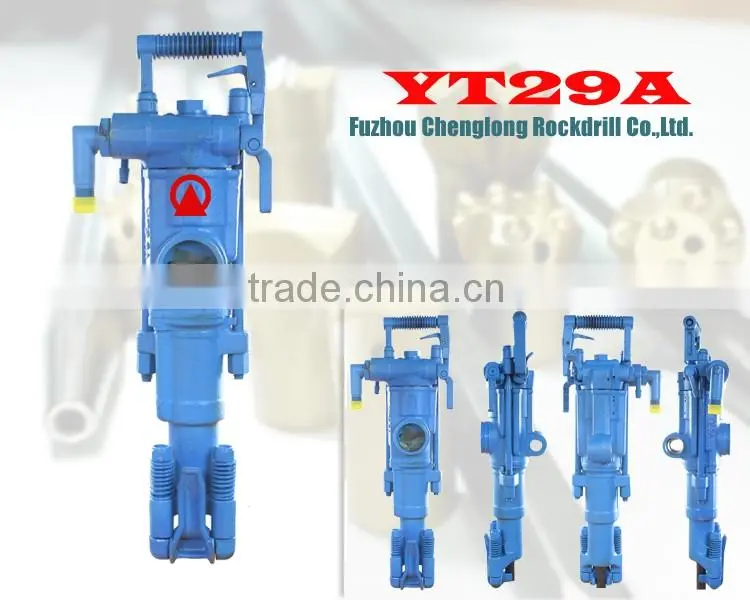 high effeciency YT29 air leg rock drill