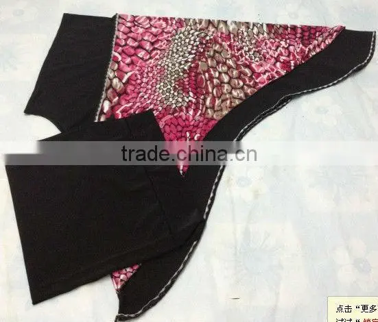 A498 Popular Newest ITY TWO LAYERS al amira 2pcs MUSLIM HIJAB