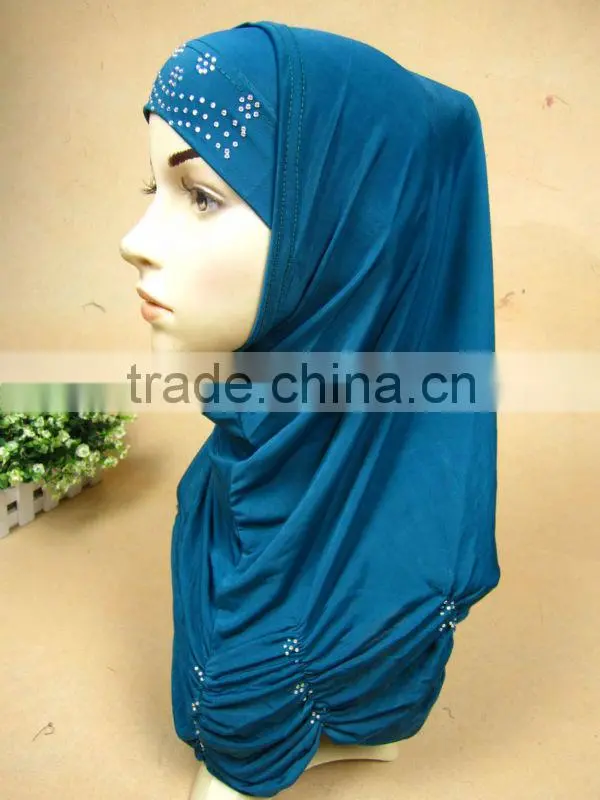 A516 fashion 2pcs set islamic scarf muslim hijab