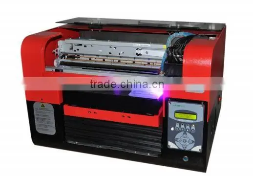 Best economical T-shirt ceramic A3 size digital UV led printer flatbed