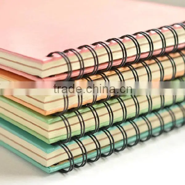 school office notebook colour paper notebook spiral notebook