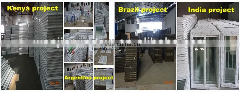 foshan wanjia factory upvc top hung window