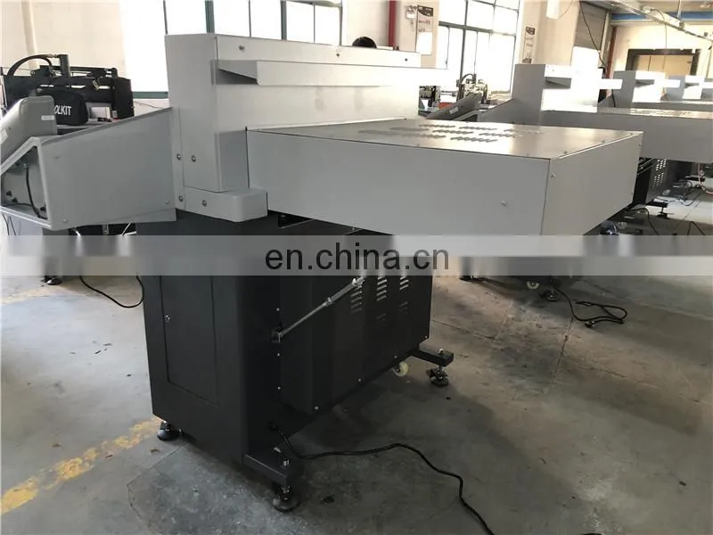 GC720HL POLAR card board guillotine paper cutter trimmer machine with side table and floating balls beads