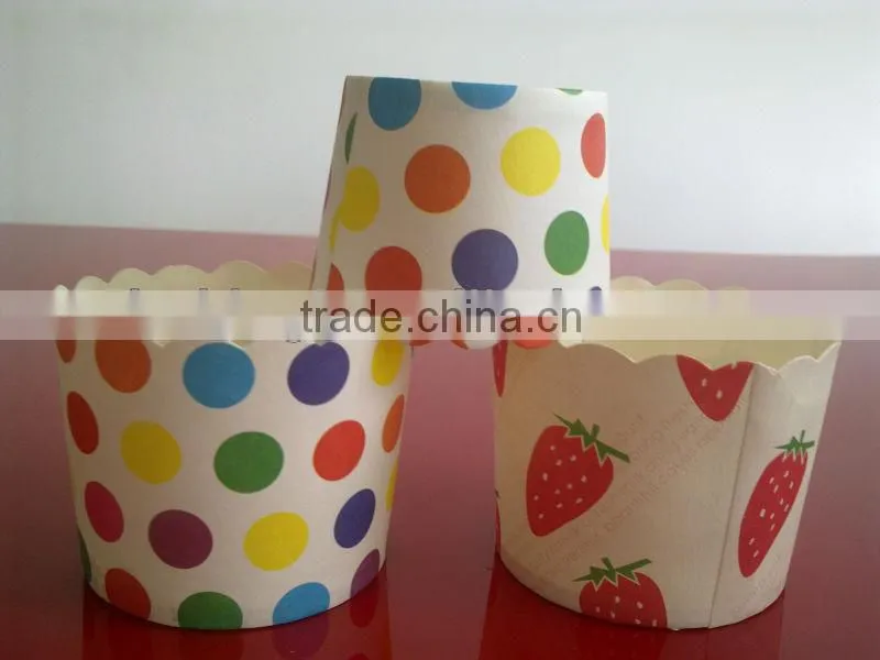 Disposable Paper cake Cup for Cake Baking