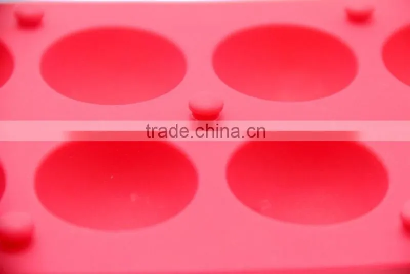 Rubber Silicone Chocolate Ball Mould , Ball Shaped Maker Mould