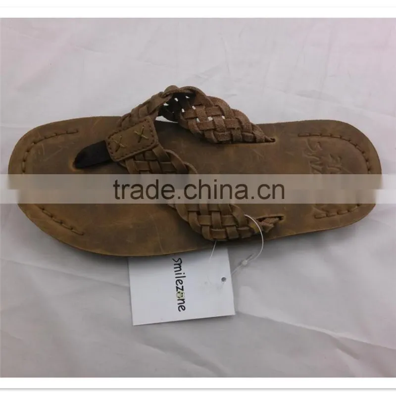 cow leather factory for summer sandals & slippers upper