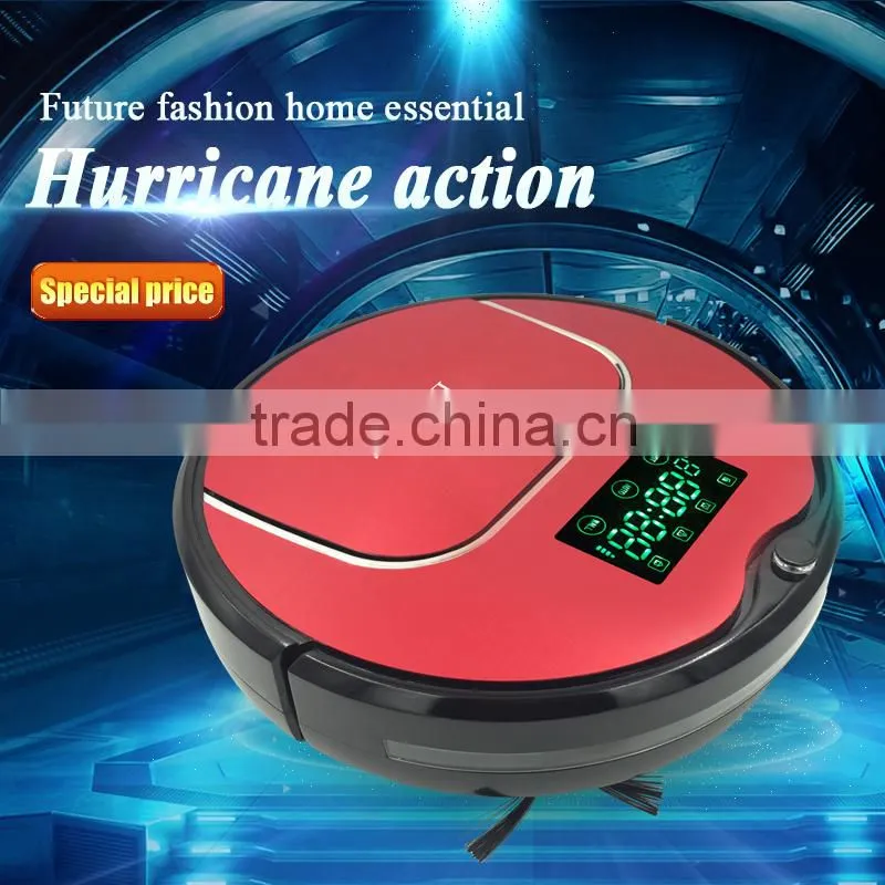 Eworld Auto Recharge Wireless Vacuum Cleaner,Robotic Vacuum 2016 with Water Tank with Big Mop