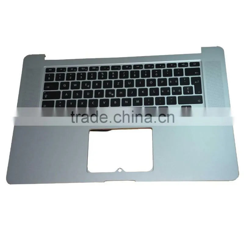 hot selling Top case with keyboard 2013 Swiss Layout For Apple MacBook Pro retina A1398