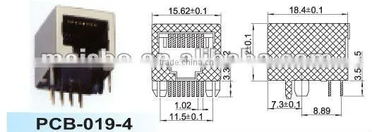 Multipurpose rj45 to serial port converter