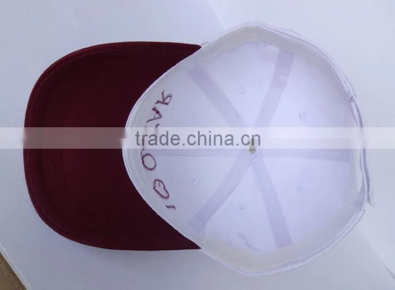 baseball hat from china with embroidery logo