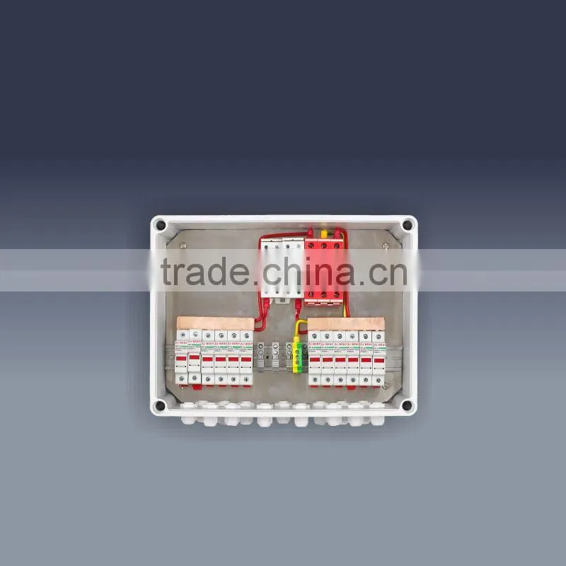 6 ways Solar system PV arrey combiner box