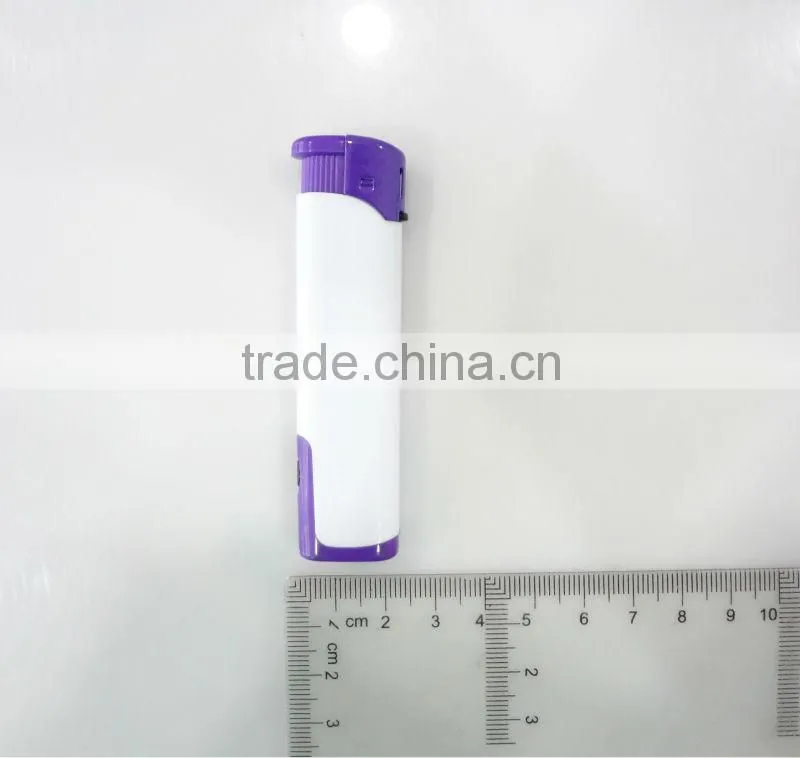 high quality white color cheap price windproof lighter electronic led lighter
