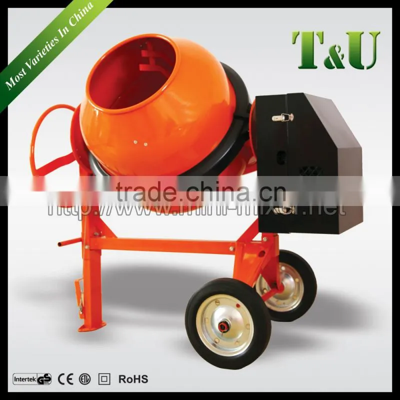 300L 6HP manual gasoline mixer concrete cement mixer with GS ROHS SAA