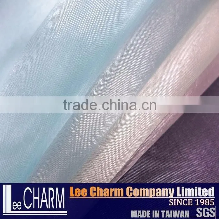 Taiwan Best Price Organza Tablecloth and Table Skirt Fabric