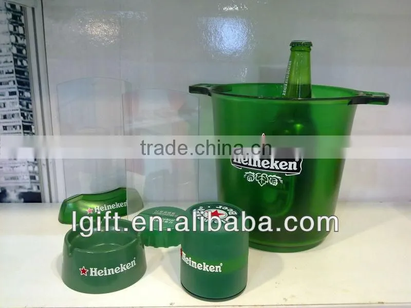 Plastic ice bucket