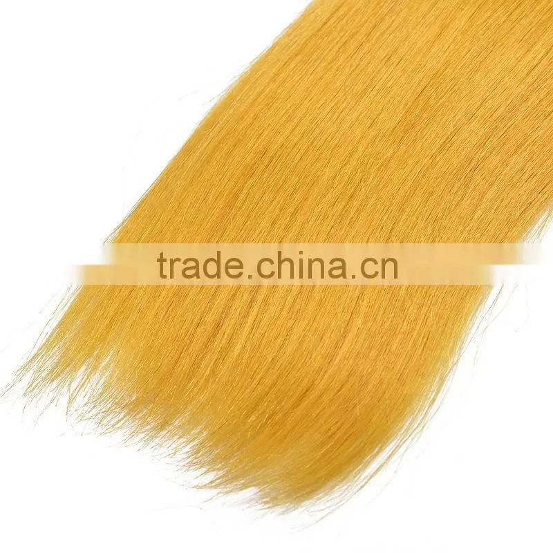 Cheapest Price Top 10 Authentic Guaranteed Wonderful No Mix Two Colors Red Yellow Virgin Malaysian Hair Wavy