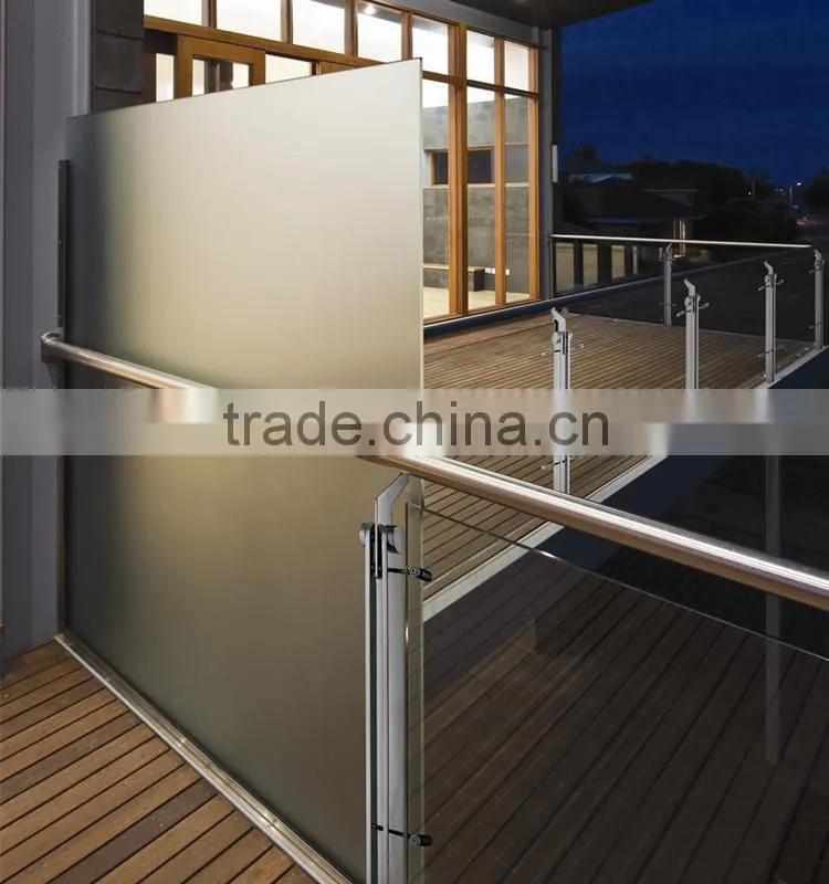 stainless steel glass fixing balustrade with accessories