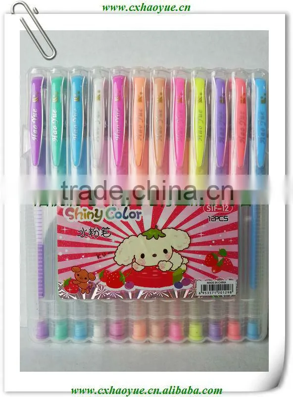 Zhejiang 2013 new style 009 pastel gel pen