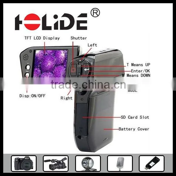 HOT sale 5MP digital video camcorder with flash light DV8000
