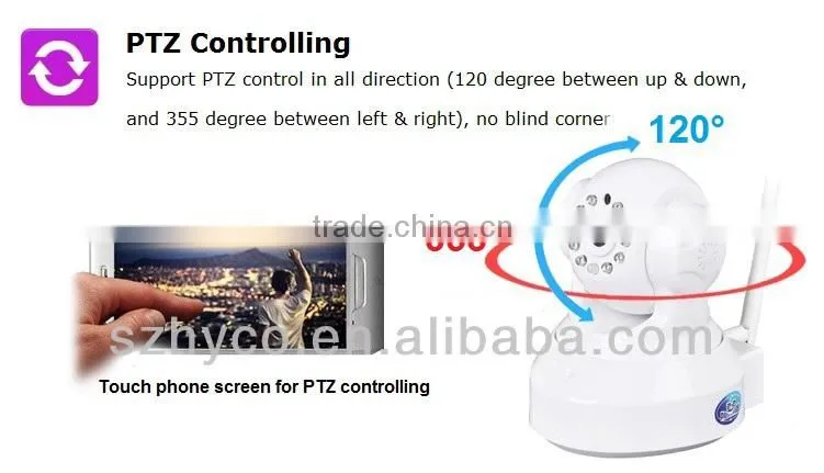 WiFi Camera with Two-way Intercom wifi baby camera monitor