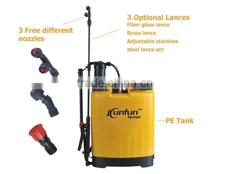 16L knapsack agricultural manual farm hi tech sprayer