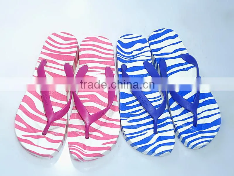 2015 Color printting PCU LADY Flip Flop