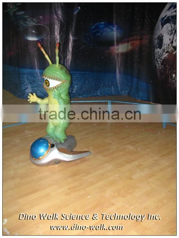 Animatronic cartoon cyclops navigation robot 1.5m high