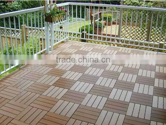 fire-resistant waterproof and environmental protection wpc diy decking