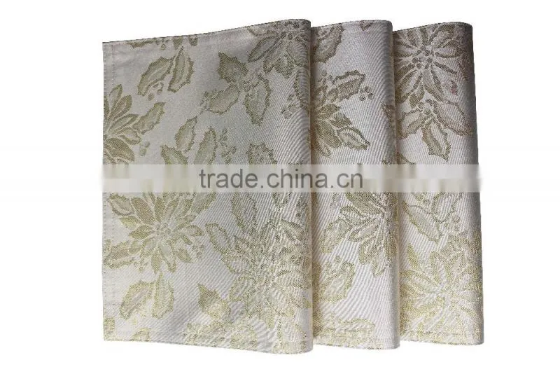 100% Polyester Custom Jacquard Design Decor Placemat