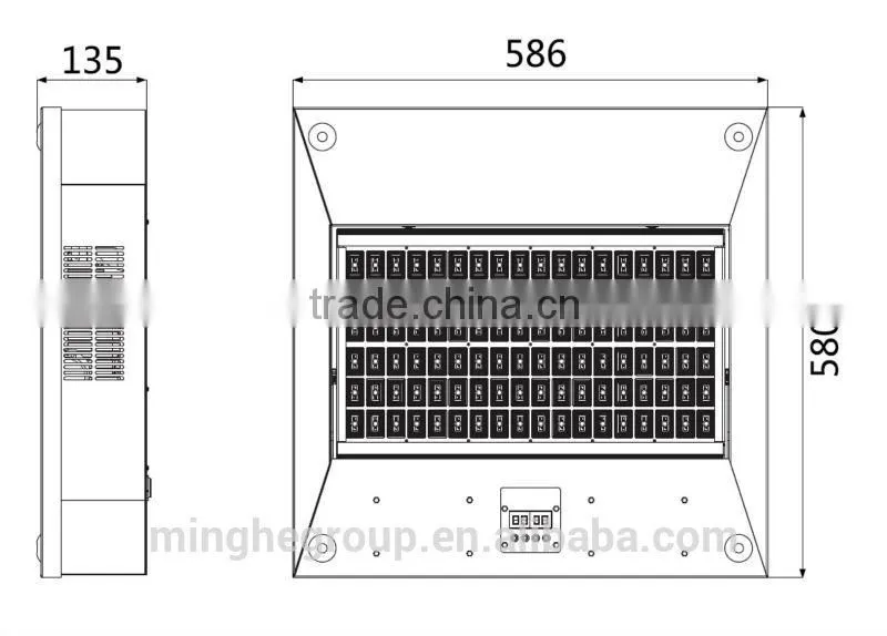 324W LED Video Light