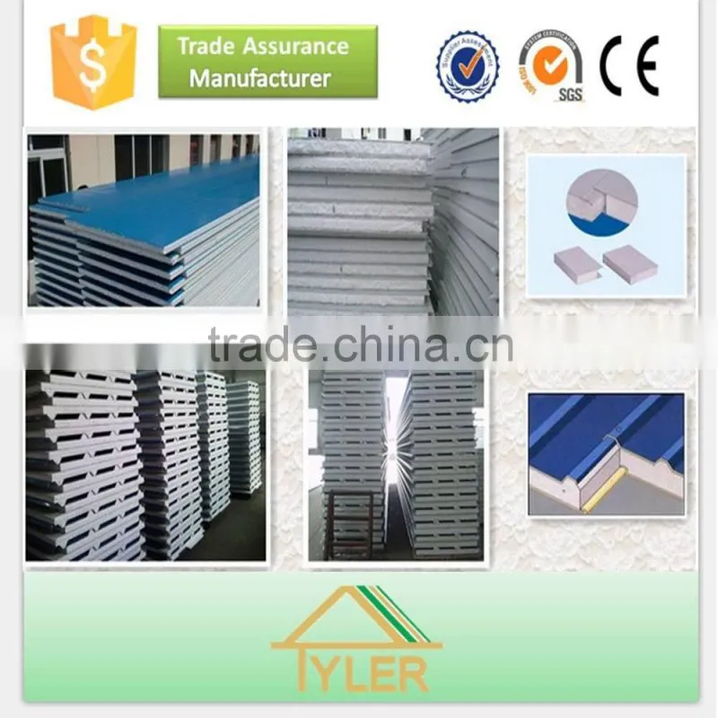 China Manufacture PU sandwich panel roofing sheets