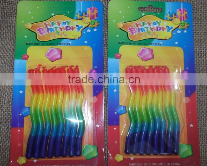 Multi-Colored Candles Gifts
