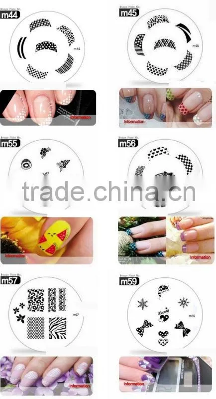 nail printer DIY flower Nail nail art stmaping set