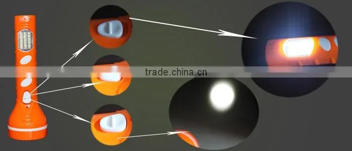 Chinese style high power rechargeable led flashlight