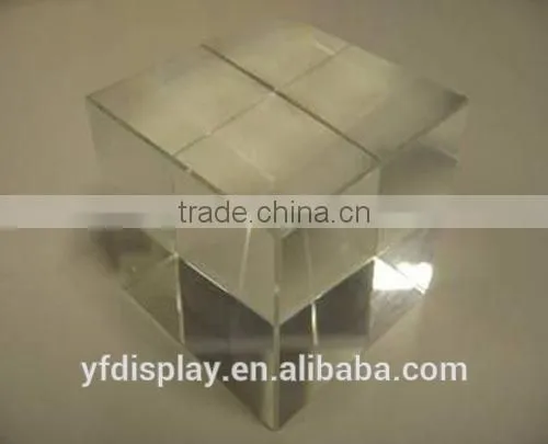 Hot Sell Clear Acryilc Photo Cube