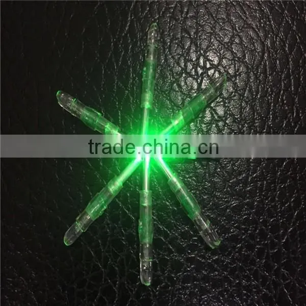 Green LED Arrow Nocks with Automatic light up