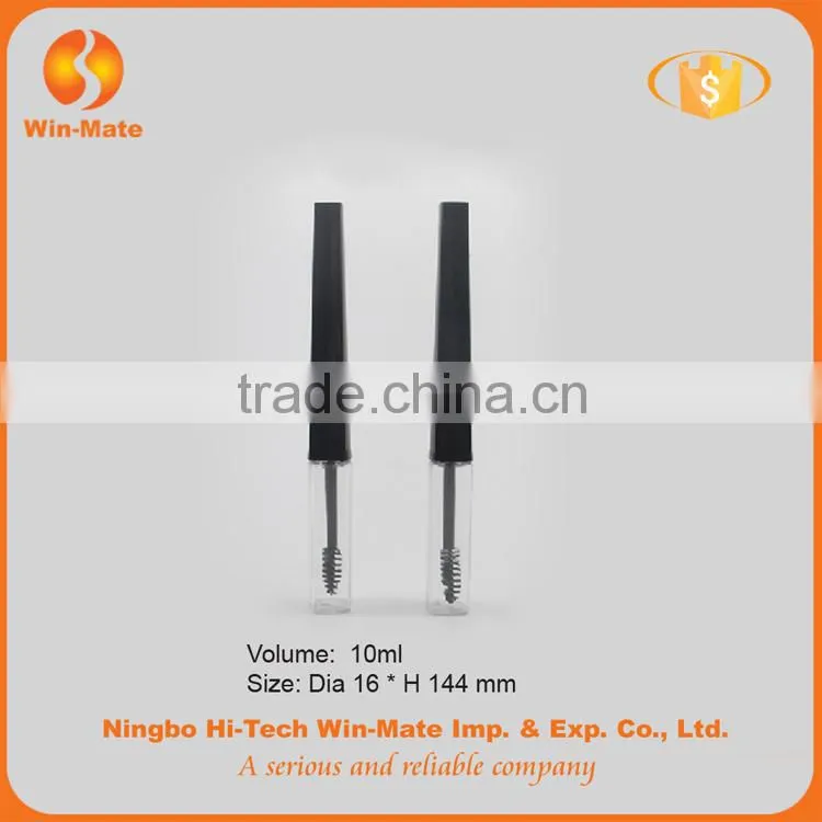 New style classical empty 1.6*14.4cm plastic clear mascara tube