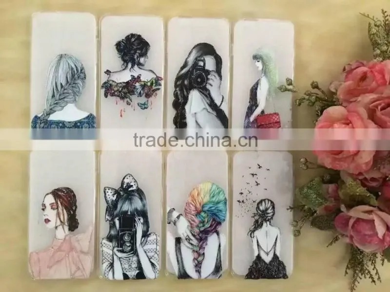 TPU Printed Thin Soft Silicon Rubber Case Skin Cover For iPhone 6S/6/5S/5 6 Plus