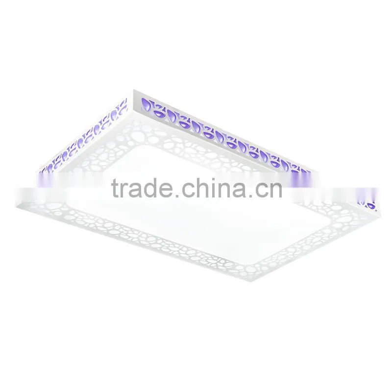 Super bright UHXD288 90w LED ceiling light dimmable color with remote control samsung smd5630 6000k unique