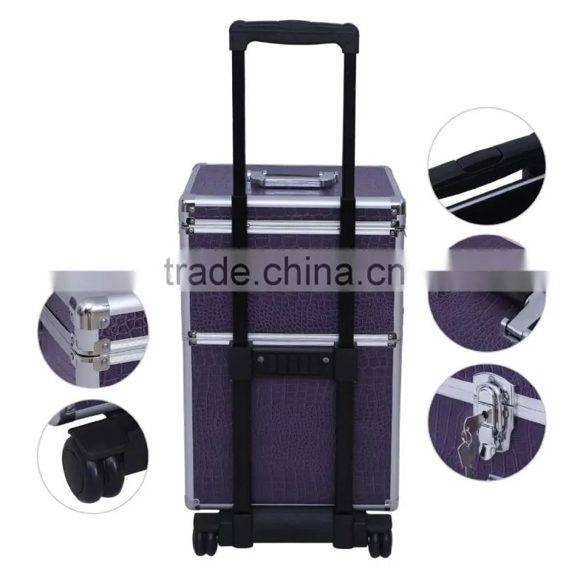 Large Beauty Nail art Storage Tool trolley case