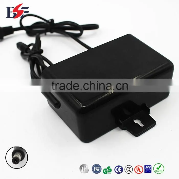 12v 2a wateroof adapter for cctv monitor
