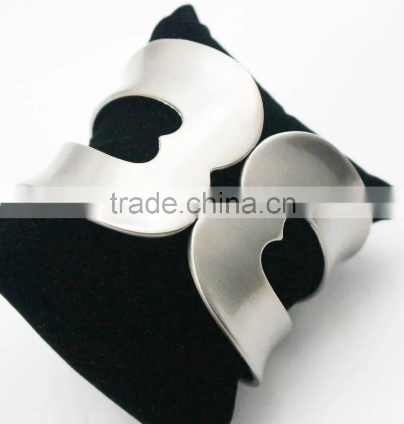 Fashion Wide Cuff Bangle High Quality Alloy Cuff Bangles