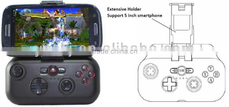 wireless Bluetooth game controller Gamepad Joystick for android ios PC PG-9017