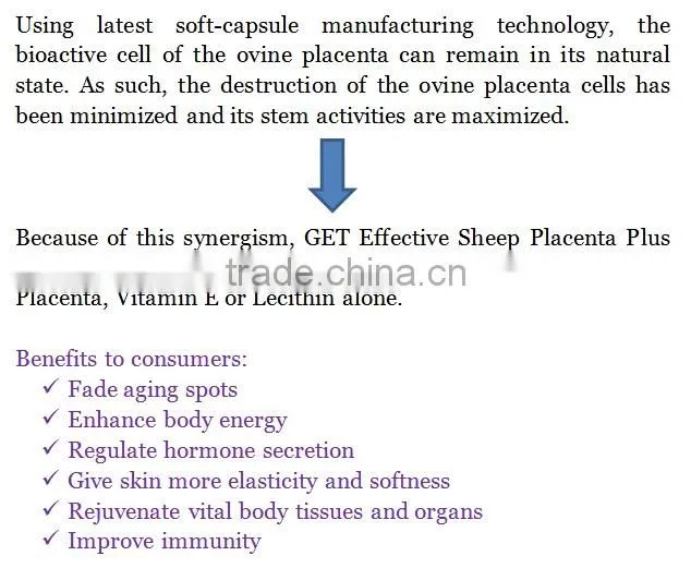 Sheep Placenta Plus