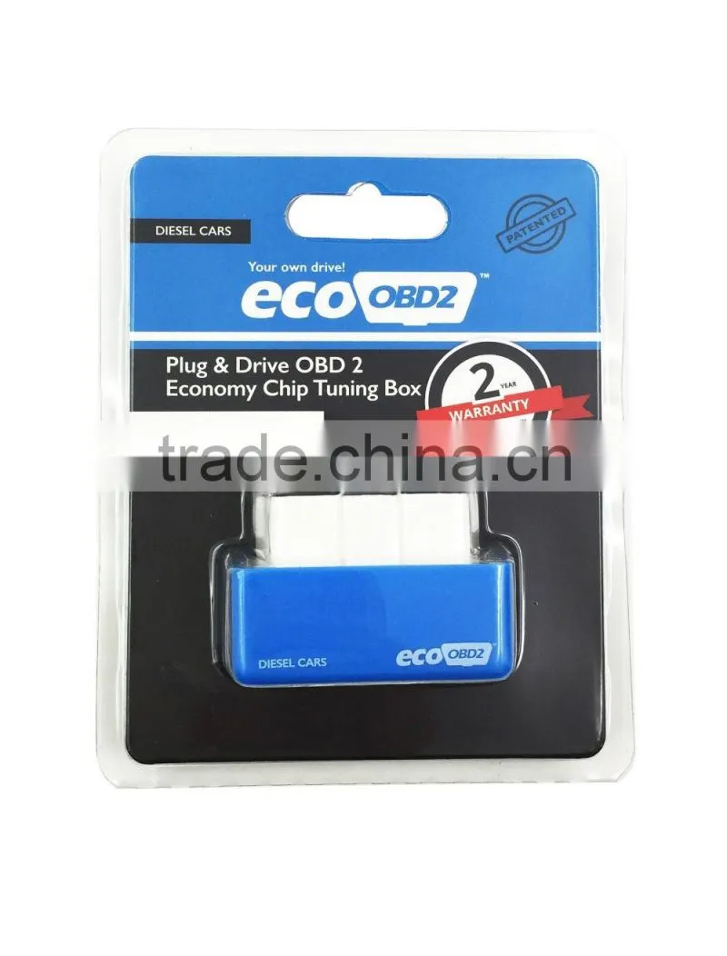Hot ecoOBD2 Chip Tuning Box Fuel and Lower Emission ECOOBD2 Performance NitroOBD2 for Diesel Cars