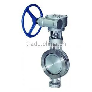 OEM Precision Lug Type Stainless Steel Handwheel Butterfly Valve Metal Sealing
