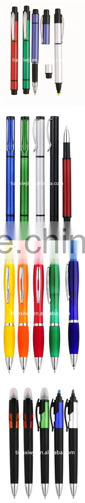 two ended 2 in 1 mutifunction highlighter pen